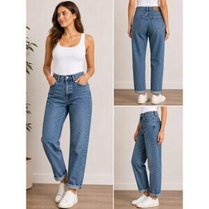 Lauren Jeans Co Vintage High Waist Mom Jeans 8P